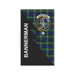 Scotstee Shop Bannerman Tartan Garden Flag - Flash Style