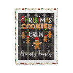 Products Personalized Gift Tartan Plaid Blanket Clan Eternity With Christmas Cookie Baking Crew Christmas Gift Blanket, Plaid Blanket, Christmas Fleece Blanket, Christmas Blanket, Tartan Blanket, Scottish Blanket, Scotland Blanket, Family Name Blanket, Custom Blanket, Personalized Blanket