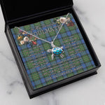 Sea Turtle Necklace To My Beautiful Soulmate Necklace In Your Eyes I Have Found My Home Clan MacLaren Ancient Tartan Blue Turtle Necklace