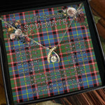 To My Beautiful Soulmate Necklace In Your Eyes I Have Found My Home Clan Stirling Tartan Wishbone Dancing Necklace