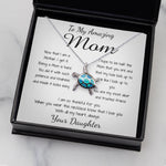 Opal Turtle Necklace - Mom Necklace - To My Amazing Mom Gorgeous Necklace for Mom from Daughter Mother's Day Gift