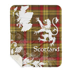 Sherpa Blanket - Tartan Blanket Thistle and Lion Scottish Clan MacMillan Old Weathered Plaid Blanket, plaid sherpa blanket queen,purple sherpa blanket,queen sherpa blanket,queen size sherpa blanket,red sherpa blanket,scottish tartan blankets,sherpa blanket,sherpa christmas blanket