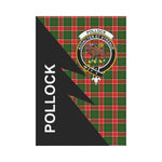 Scotstee Shop Pollock Tartan Garden Flag - Flash Style