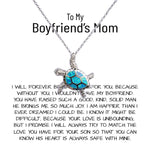 Opal Turtle Necklace - Mom Necklace, Mother-In-Law Necklace, Gift To My Boyfriend's Mom Necklace, Gift For Future Mother-In-Law