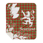 Sherpa Blanket - Tartan Blanket Thistle and Lion Scottish Clan leask Modern Plaid Blanket, plaid sherpa blanket queen,purple sherpa blanket,queen sherpa blanket,queen size sherpa blanket,red sherpa blanket,scottish tartan blankets,sherpa blanket,sherpa christmas blanket