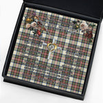 To My Beautiful Soulmate Necklace In Your Eyes I Have Found My Home Clan Stewart Dress Ancient Tartan Cross Dancing Necklace