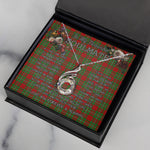 To My Beautiful Soulmate Necklace In Your Eyes I Have Found My Home Clan Callander Tartan Rising Phoenix Necklace