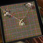To My Beautiful Soulmate Necklace In Your Eyes I Have Found My Home Clan Hunter 1819 Tartan Wishbone Dancing Necklace