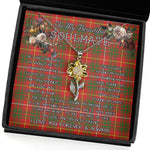 To My Beautiful Soulmate Sunflower Necklace In Your Eyes I Have Found My Home Clan Bruce Modern Tartan Jewelry For Girlfriend, Tartan Sunflower Pendant Necklace, Scottish Tartan Jewelry, valentine necklace, necklace girlfriend, necklace for wife, cute necklaces for girlfriend, jewelry for girlfriend, to my soulmate necklace, to my future wife necklace