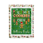 Products Personalized Gift Tartan Plaid Blanket Clan Galloway Hunting With Christmas Cookie Baking Crew Christmas Gift Blanket, Plaid Blanket, Christmas Fleece Blanket, Christmas Blanket, Tartan Blanket, Scottish Blanket, Scotland Blanket, Family Name Blanket, Custom Blanket, Personalized Blanket