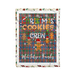 Personalized Gift Tartan Plaid Blanket Clan MacIntyre Ancient With Christmas Cookie Baking Crew Christmas Gift Blanket, Plaid Blanket, Christmas Fleece Blanket, Christmas Blanket, Tartan Blanket, Scottish Blanket, Scotland Blanket, Family Name Blanket, Custom Blanket, Personalized Blanket