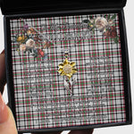 To My Beautiful Soulmate Sunflower Necklace In Your Eyes I Have Found My Home Clan Borthwick Tartan Jewelry For Girlfriend