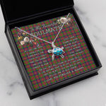 Sea Turtle Necklace To My Beautiful Soulmate Necklace In Your Eyes I Have Found My Home Clan Graham Red Tartan Blue Turtle Necklace