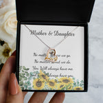 Love Dancing Necklace - Mother Necklace - No Matter What - I Will Always Love You Mom Necklace