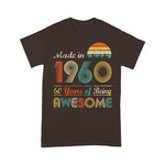 Vintage Made In 1960 Birthday Gifts 61st Birthday Shirt 61 Years Old Birthday Gifts Birthday Shirt - Scotstee Shop