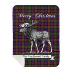 Scotstee Shop Plaid Tartan Blanket With Moose Clan MacDonald Modern Plaid Blanket, plaid blanket australia,plaid blanket canada,plaid christmas blanket,plaid fleece sherpa blanket,plaid sherpa blanket canada,plaid sherpa blanket lipstick,plaid sherpa blanket pink,plaid sherpa blanket queen