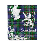 Tartan Plaid Fleece Blanket Tartan Blanket Thistle and Lion Scottish Clan Robertson Hunting Modern Plaid Blanket, tartan blanket, plaid blanket, red plaid blanket, buffalo plaid blanket, green plaid blanket, plaid fleece blanket, blue plaid blanket, red tartan blanket, tartan plaid blanket, black and white plaid blanket, christmas plaid blanket, orange plaid blanket, tartan plaid throw blanket, pink plaid blanket, brown plaid blanket, buffalo check blanket