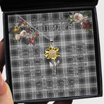 To My Beautiful Soulmate Sunflower Necklace In Your Eyes I Have Found My Home Clan Glendinning Tartan Jewelry For Girlfriend
