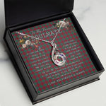 To My Beautiful Soulmate Necklace In Your Eyes I Have Found My Home Clan Lindsay Modern Tartan Rising Phoenix Necklace