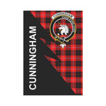 Scotstee Shop Cunningham Tartan Garden Flag - Flash Style