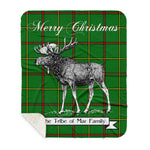 Scotstee Shop Plaid Tartan Blanket With Moose Clan Tribe of Mar Plaid Blanket, plaid blanket australia,plaid blanket canada,plaid christmas blanket,plaid fleece sherpa blanket,plaid sherpa blanket canada,plaid sherpa blanket lipstick,plaid sherpa blanket pink,plaid sherpa blanket queen