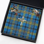 To My Beautiful Soulmate Necklace In Your Eyes I Have Found My Home Clan Laing Tartan Cross Dancing Necklace