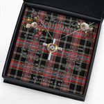 To My Beautiful Soulmate Necklace In Your Eyes I Have Found My Home Clan Norwegian Tartan Cross Dancing Necklace