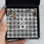 To My Beautiful Soulmate Necklace In Your Eyes I Have Found My Home Clan Erskine Black and White Tartan Rising Phoenix Necklace, valentine necklace, necklace girlfriend, necklace for wife, cute necklaces for girlfriend, jewelry for girlfriend, to my soulmate necklace, to my future wife necklace, heart necklace for girlfriend, tartan heart necklace, necklace jewelry, valentines day necklace, valentines necklace for her, valentines day necklace for her, valentine's day necklace for girlfriend,