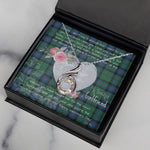 Rising Phoenix Necklace - Valentine Necklace Clan Armstrong Ancient Tartan Gift for Girlfriend, Gift for My Wife Rising Phoenix Necklace