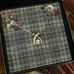 To My Beautiful Soulmate Necklace In Your Eyes I Have Found My Home Clan Craig Ancient Tartan Wishbone Dancing Necklace