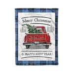 Tartan Blanket Vintage Red Truck with Christmas Tree Family Scottish Clan MacKay Blue plaid blanket, red plaid blanket, buffalo plaid blanket, green plaid blanket, plaid fleece blanket, blue plaid blanket, red tartan blanket, tartan plaid blanket, black and white plaid blanket, , christmas plaid blanket, orange plaid blanket, tartan plaid throw blanket, pink plaid blanket, brown plaid blanket, buffalo check blanket