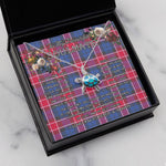 Sea Turtle Necklace To My Beautiful Soulmate Necklace In Your Eyes I Have Found My Home Clan Graham of Menteith Pink Tartan Blue Turtle Necklace
