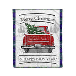 Tartan Blanket Vintage Red Truck with Christmas Tree Family Scottish Clan Alexander plaid blanket, red plaid blanket, buffalo plaid blanket, green plaid blanket, plaid fleece blanket, blue plaid blanket, red tartan blanket, tartan plaid blanket, black and white plaid blanket, , christmas plaid blanket, orange plaid blanket, tartan plaid throw blanket, pink plaid blanket, brown plaid blanket, buffalo check blanket