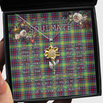 To My Beautiful Soulmate Sunflower Necklace In Your Eyes I Have Found My Home Clan Clephane Tartan Jewelry For Girlfriend