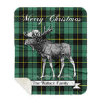 Scotstee Shop Plaid Tartan Blanket With Moose Clan Wallace Ancient Plaid Blanket, plaid blanket australia,plaid blanket canada,plaid christmas blanket,plaid fleece sherpa blanket,plaid sherpa blanket canada,plaid sherpa blanket lipstick,plaid sherpa blanket pink,plaid sherpa blanket queen