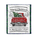 Tartan Blanket Vintage Red Truck with Christmas Tree Family Scottish Clan Hope plaid blanket, red plaid blanket, buffalo plaid blanket, green plaid blanket, plaid fleece blanket, blue plaid blanket, red tartan blanket, tartan plaid blanket, black and white plaid blanket, , christmas plaid blanket, orange plaid blanket, tartan plaid throw blanket, pink plaid blanket, brown plaid blanket, buffalo check blanket