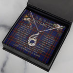 To My Beautiful Soulmate Necklace In Your Eyes I Have Found My Home Clan Home Modern Tartan Rising Phoenix Necklace