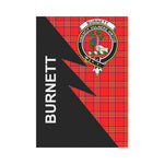 Scotstee Shop Burnett Tartan Garden Flag - Flash Style