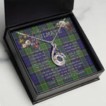 To My Beautiful Soulmate Necklace In Your Eyes I Have Found My Home Clan Newman Tartan Rising Phoenix Necklace