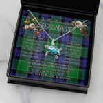 Sea Turtle Necklace To My Beautiful Soulmate Necklace In Your Eyes I Have Found My Home Clan Monteith Tartan Blue Turtle Necklace