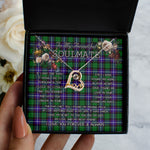 To My Beautiful Soulmate Necklace In Your Eyes I Have Found My Home Clan Hunter Modern Tartan Forever Love Necklace