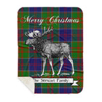 Scotstee Shop Plaid Tartan Blanket With Moose Clan Stewart of Appin Hunting Plaid Blanket, plaid blanket australia,plaid blanket canada,plaid christmas blanket,plaid fleece sherpa blanket,plaid sherpa blanket canada,plaid sherpa blanket lipstick,plaid sherpa blanket pink,plaid sherpa blanket queen