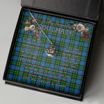 To My Beautiful Soulmate Necklace In Your Eyes I Have Found My Home Clan Fletcher Ancient Tartan Crown Pendant Necklace