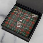 To My Beautiful Soulmate Necklace In Your Eyes I Have Found My Home Clan Prince Of Wales Tartan Rising Phoenix Necklace