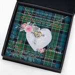 Gift For My Beautiful Girlfriend Necklace Valentine Necklace Clan Kirkpatrick Tartan Cross Dancing Necklace Scottish Tartan Jewelry