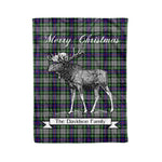 Tartan Blanket With Moose Clan Davidson of Tulloch Dress Plaid Blanket Tartan Plaid Fleece Blanket, Christmas Blanket, tartan blanket, plaid blanket, red plaid blanket, buffalo plaid blanket, green plaid blanket, plaid fleece blanket, blue plaid blanket, red tartan blanket, tartan plaid blanket, black and white plaid blanket, christmas plaid blanket, orange plaid blanket, tartan plaid throw blanket, pink plaid blanket, brown plaid blanket, buffalo check blanket
