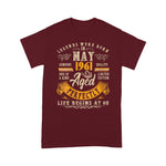Womens 60 Years Old - Vintage May 1961 60th Birthday Shirt 60th birthday gifts - Scotstee Shop