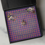 To My Beautiful Soulmate In Your Eyes I Have Found My Home Clan Laing of Archiestown Tartan Crown Pendant Necklace