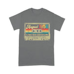 65th Birthday Music Decorations Vintage August 1956 Cassette Tape Birthday Shirt - Scotstee Shop