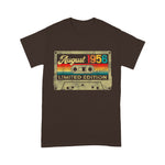 65th Birthday Music Decorations Vintage August 1956 Cassette Tape Birthday Shirt - Scotstee Shop